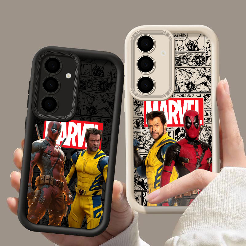 Samsung Galaxy S24 - Capas Marvel Deadpool e Wolverine para
