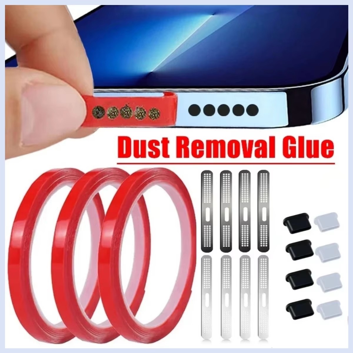 Dust Removal Sticker - Adesivo Universal para Remoção de Poeira