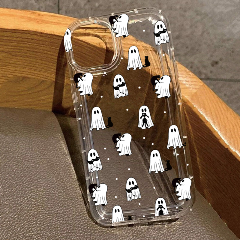 Apple Iphone 15 - Ocidental halloween cowboy fantasma & flores