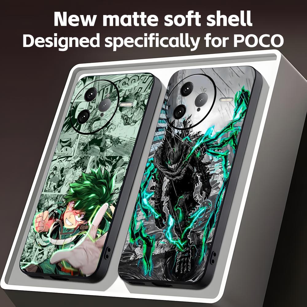 Xiaomi Poco X6 - Deku meu herói academia caso de