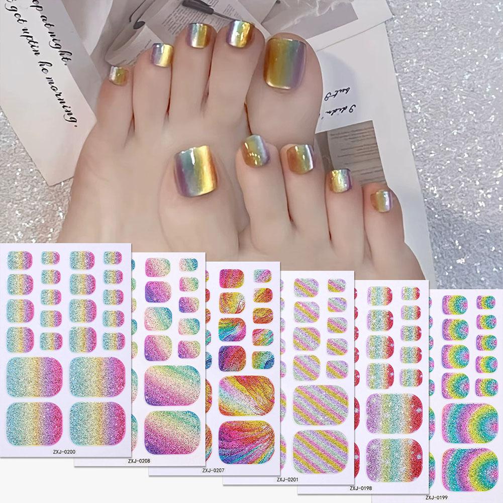 Full Cover Adhesive - Adesivos de Gel Autoadesivos Coloridos com