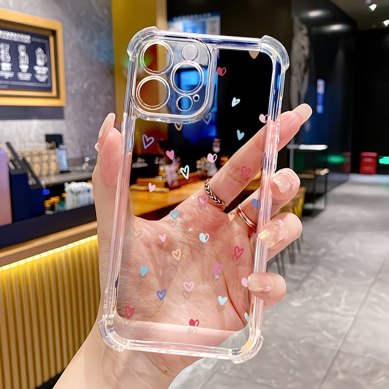 Apple Iphone 15 - Capa de Celular Transparente com Cantos
