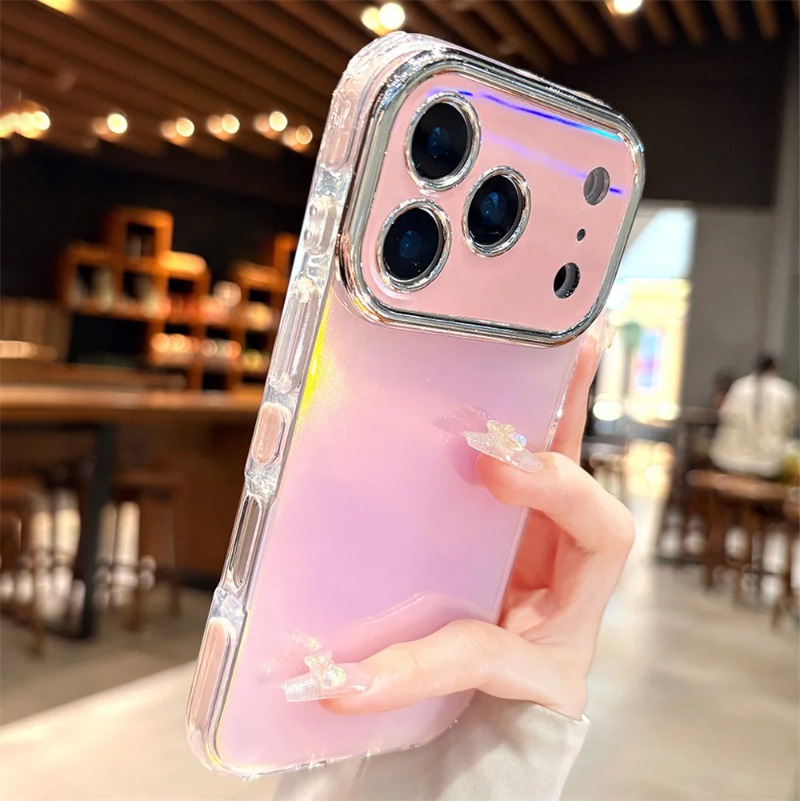 Capa de Telefone Brilhante com - Camera Lens Protector avaliação e preço