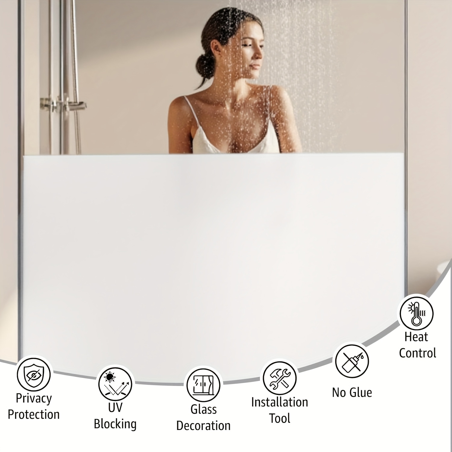 Filme de Privacidade Branco Fo - Privacy Screen Protector avaliação e preço